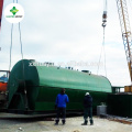 waste treatment to recycle waste tyres to oil make fuel oil pyrolysis machine